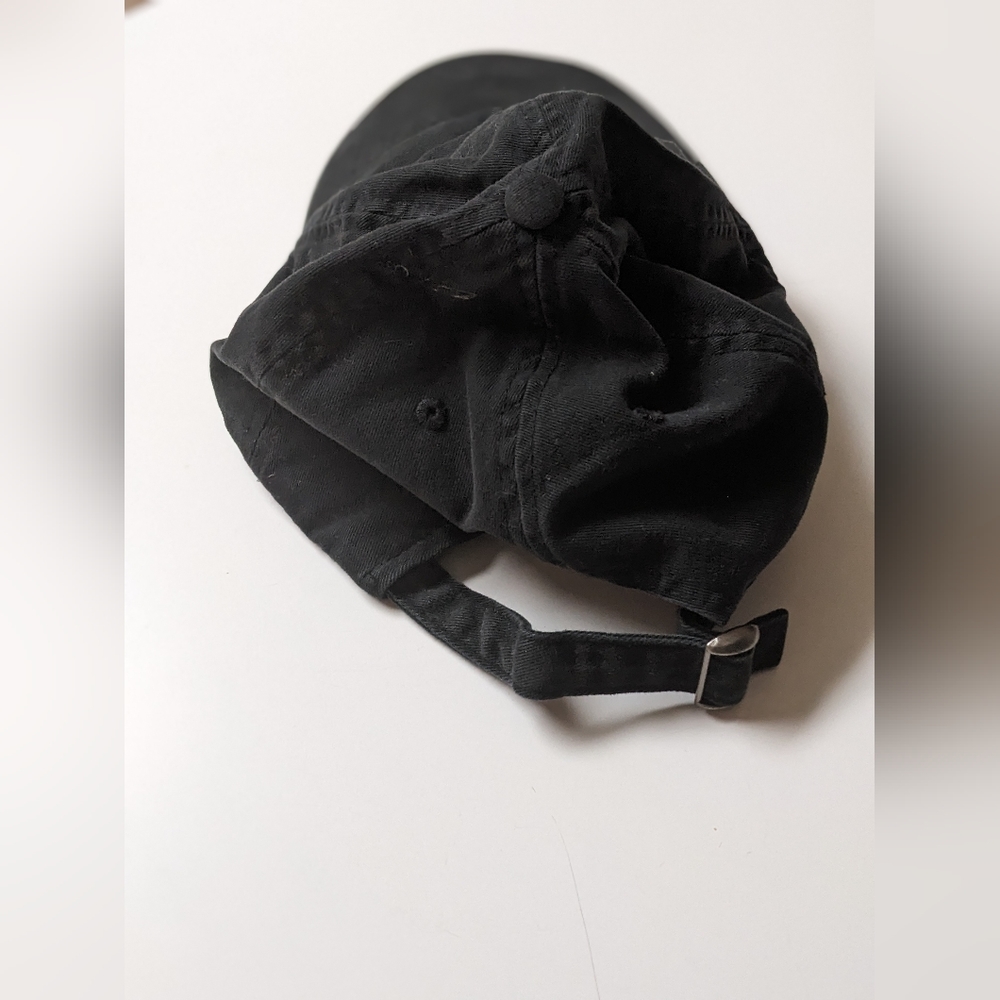 Black adjustable Anti Hype Beast Hat - Picture 2 of 2